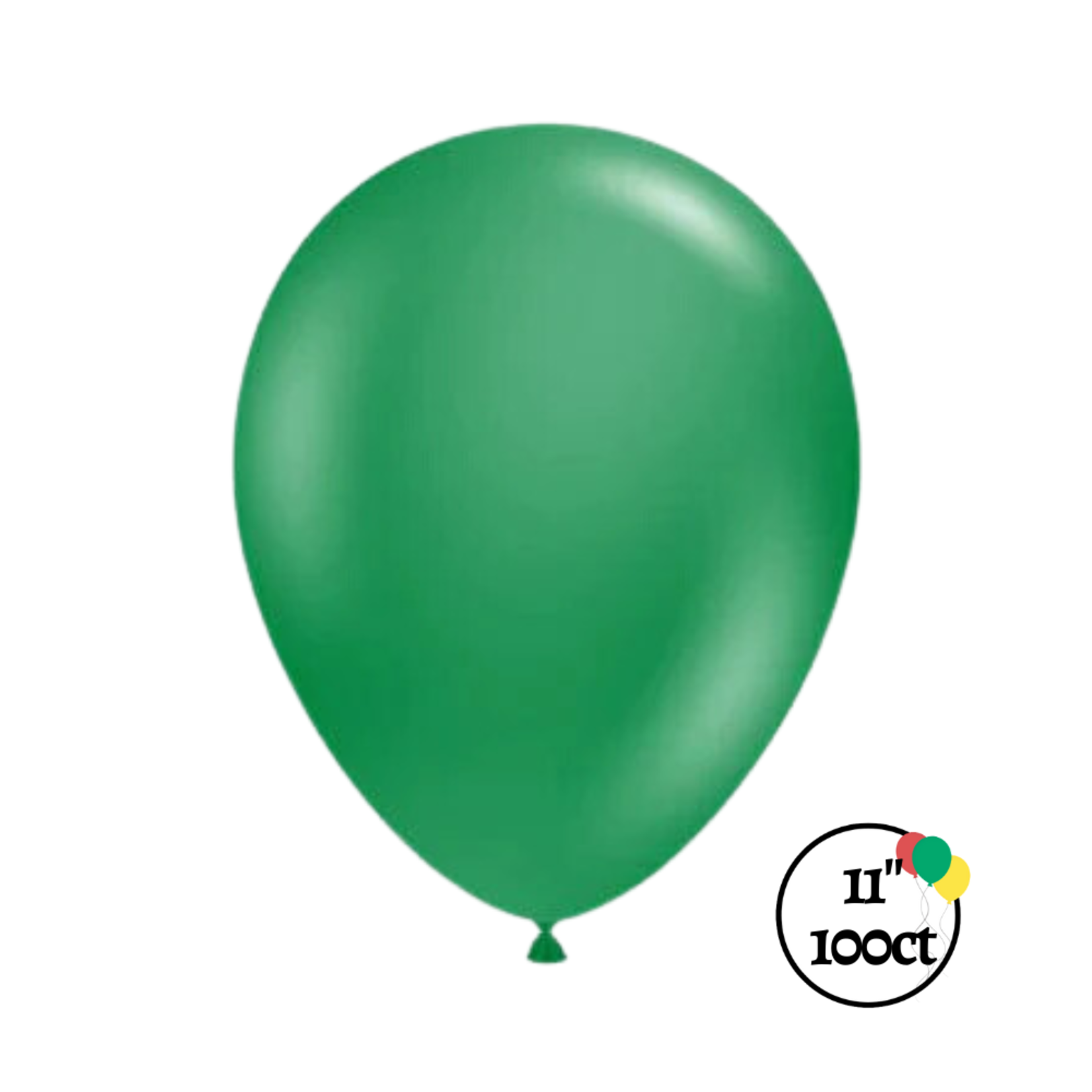 Tuftex 11" Tuftex Crystal Emerald Balloons 100ct