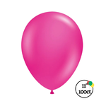 Tuftex 11" Tuftex Hot Pink 100ct Balloon