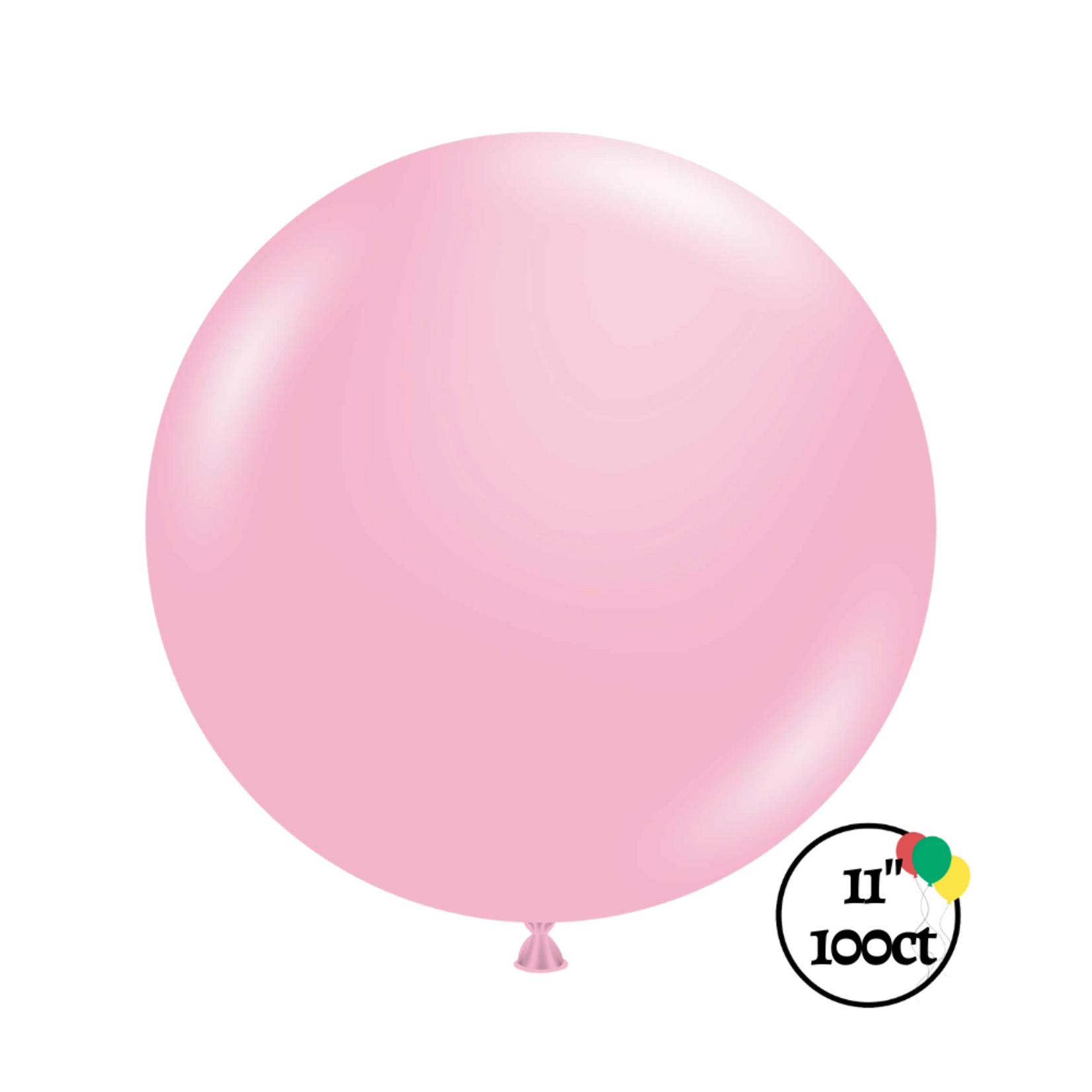 Tuftex 11" Tuftex Baby Pink 100ct Balloon