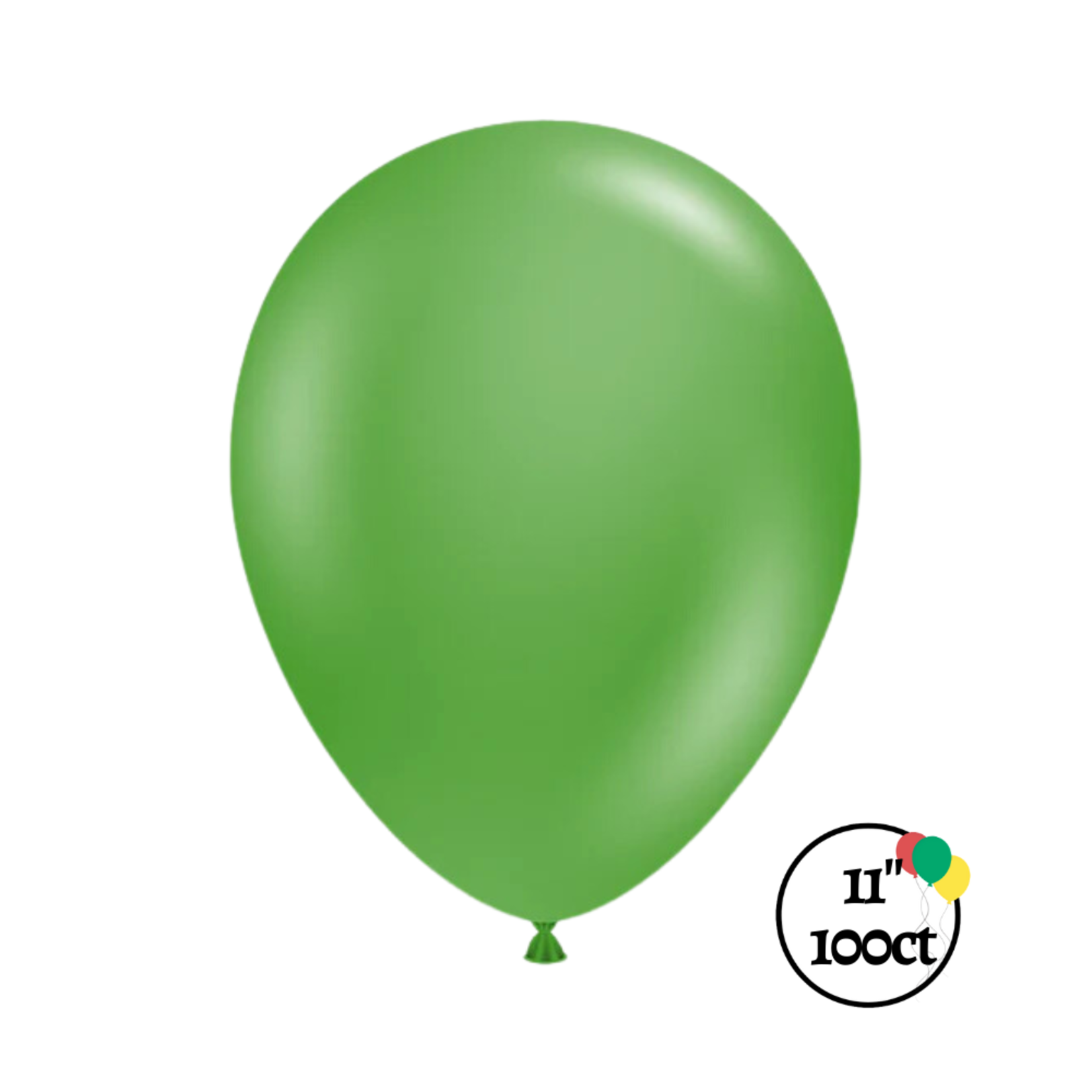 Tuftex 11" Tuftex Green 100ct Balloon