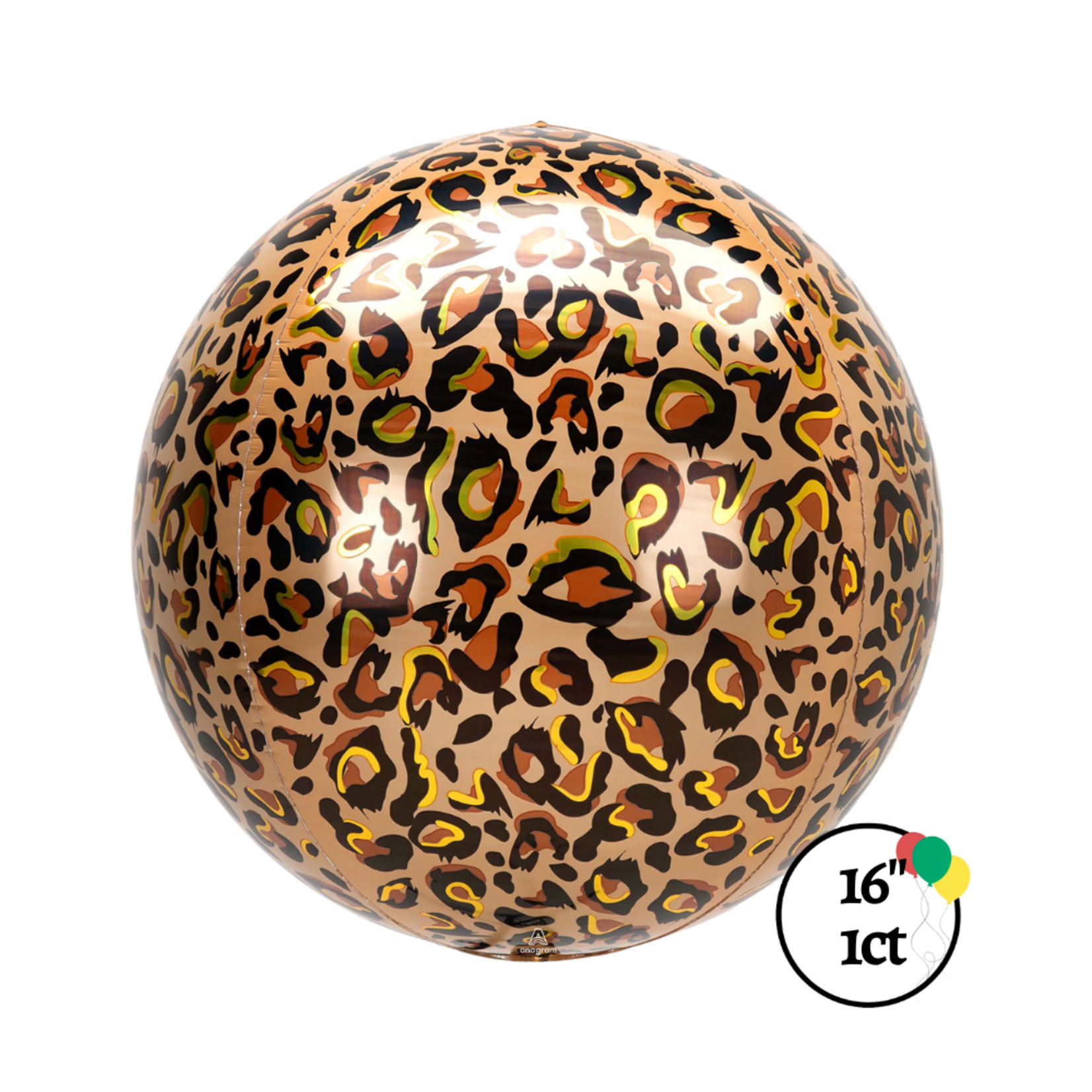 Anagram 16" Cheetah Orbz Balloon