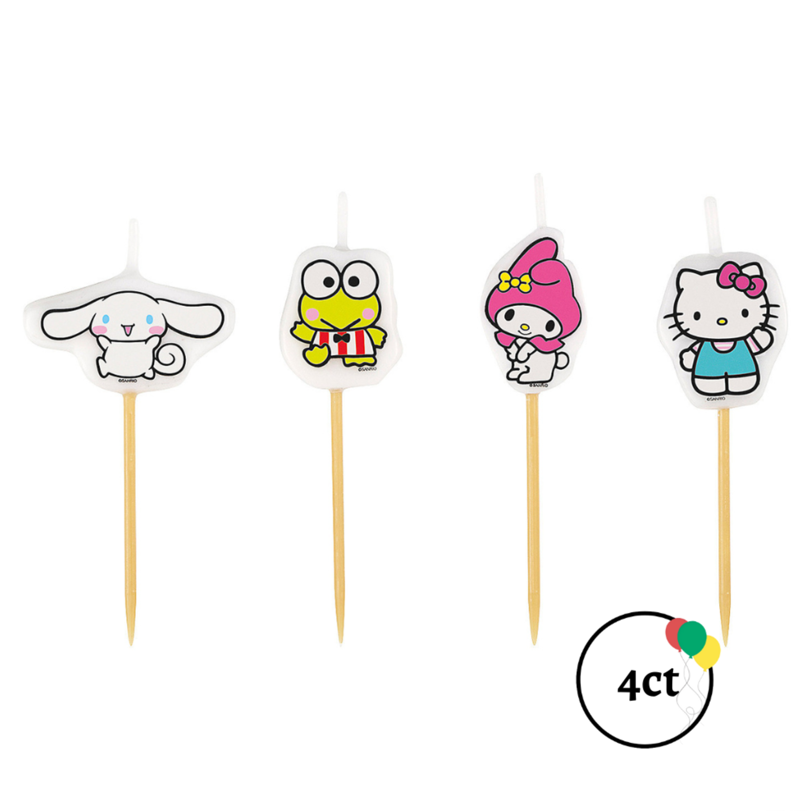 Hello Kitty & Friends Party Character Candles