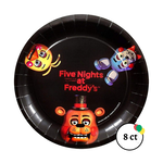 Five Nights at Freddy's 9" Plates
