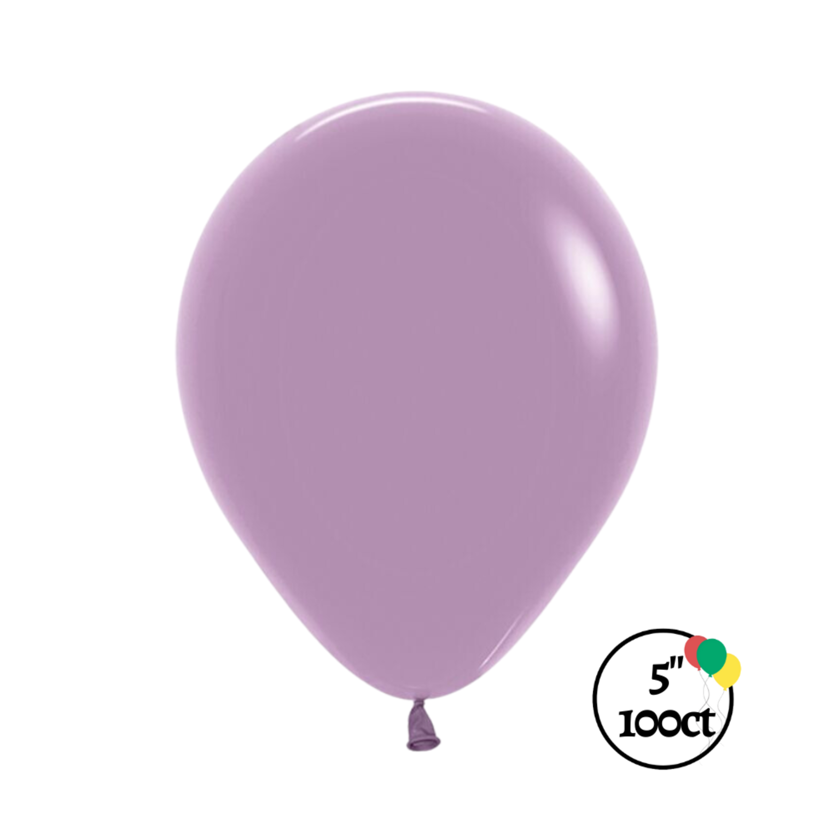 Sempertex Sempertex 5" Pastel Dusk Lavender 100ct Balloons