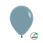 Sempertex Sempertex 5" Pastel Dusk Blue 100ct Balloons