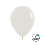 Sempertex Sempertex 5" Pastel Dusk Cream 100ct Balloons