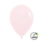 Sempertex Sempertex 5" Pastel Matte Pink 100ct Balloons
