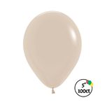 Sempertex Sempertex 5" Deluxe White Sand 100ct Balloons