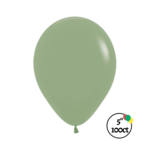 Sempertex Sempertex 5" Deluxe Eucalyptus 100ct Balloons