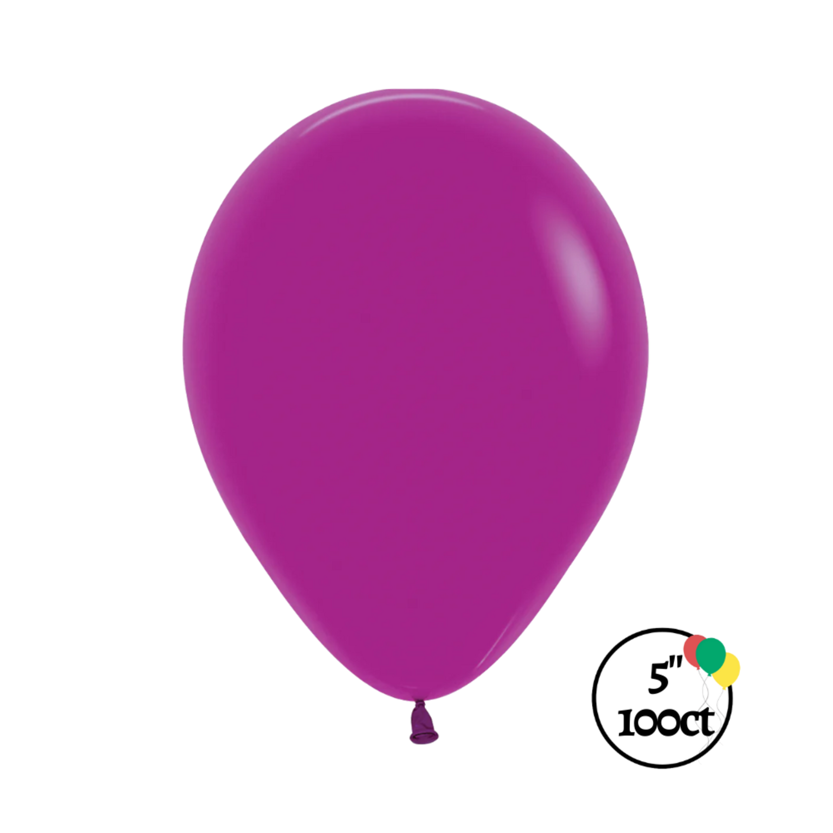 Sempertex Sempertex 5" Deluxe Purple Orchid 100ct Balloons