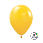 Sempertex Sempertex 11" Deluxe Honey Yellow 100ct Balloons