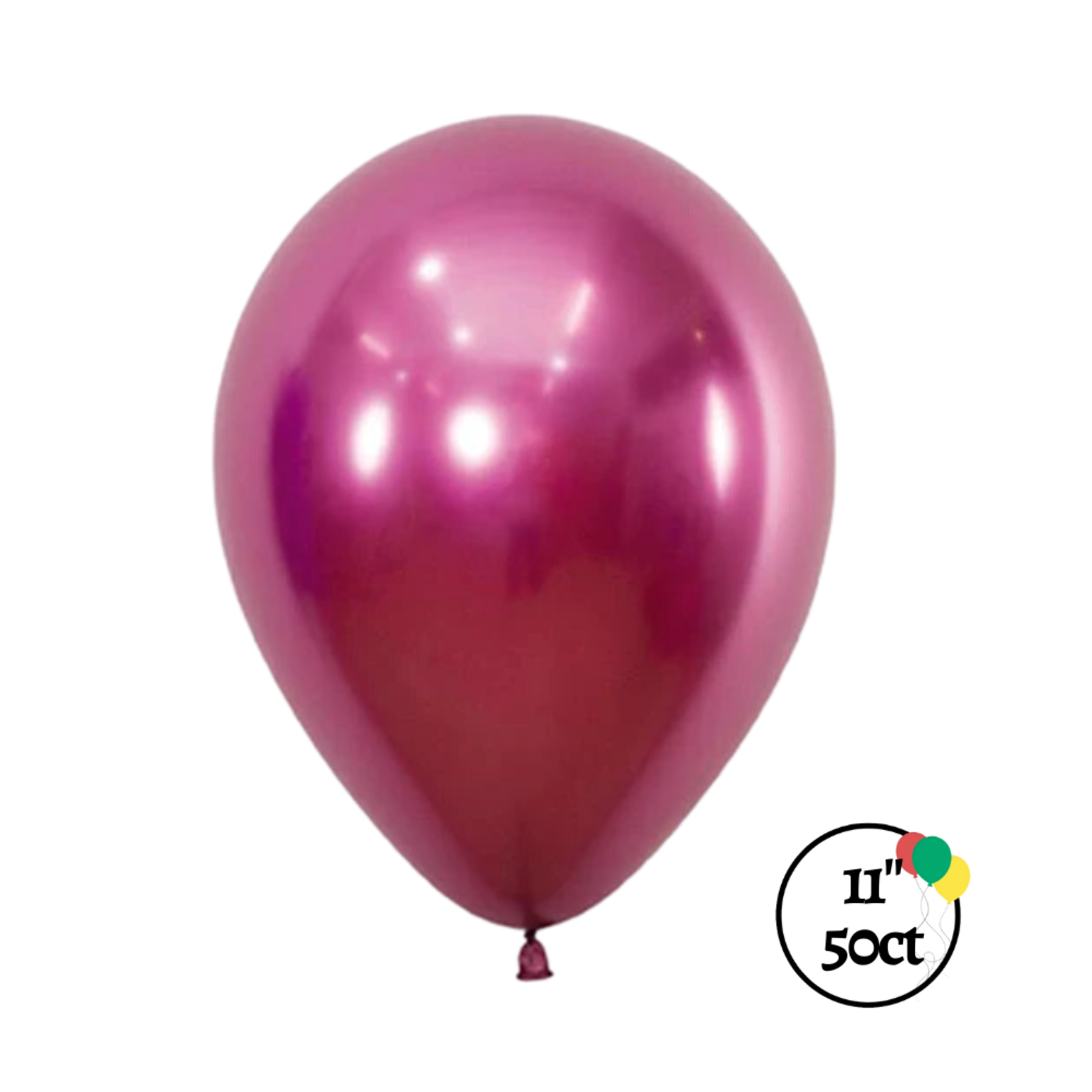 Sempertex Sempertex 11" Reflex Fuchsia 50ct Balloons