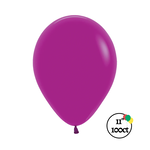 Sempertex Sempertex 11" Deluxe Purple Orchid 100ct Balloons