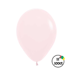 Sempertex Sempertex 11" Pastel Matte Pink 100ct Balloons