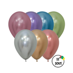 Sempertex Sempertex 11" Reflex Assortment 50ct Balloons
