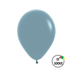 Sempertex Sempertex 11" Pastel Dusk Blue 100ct Balloons