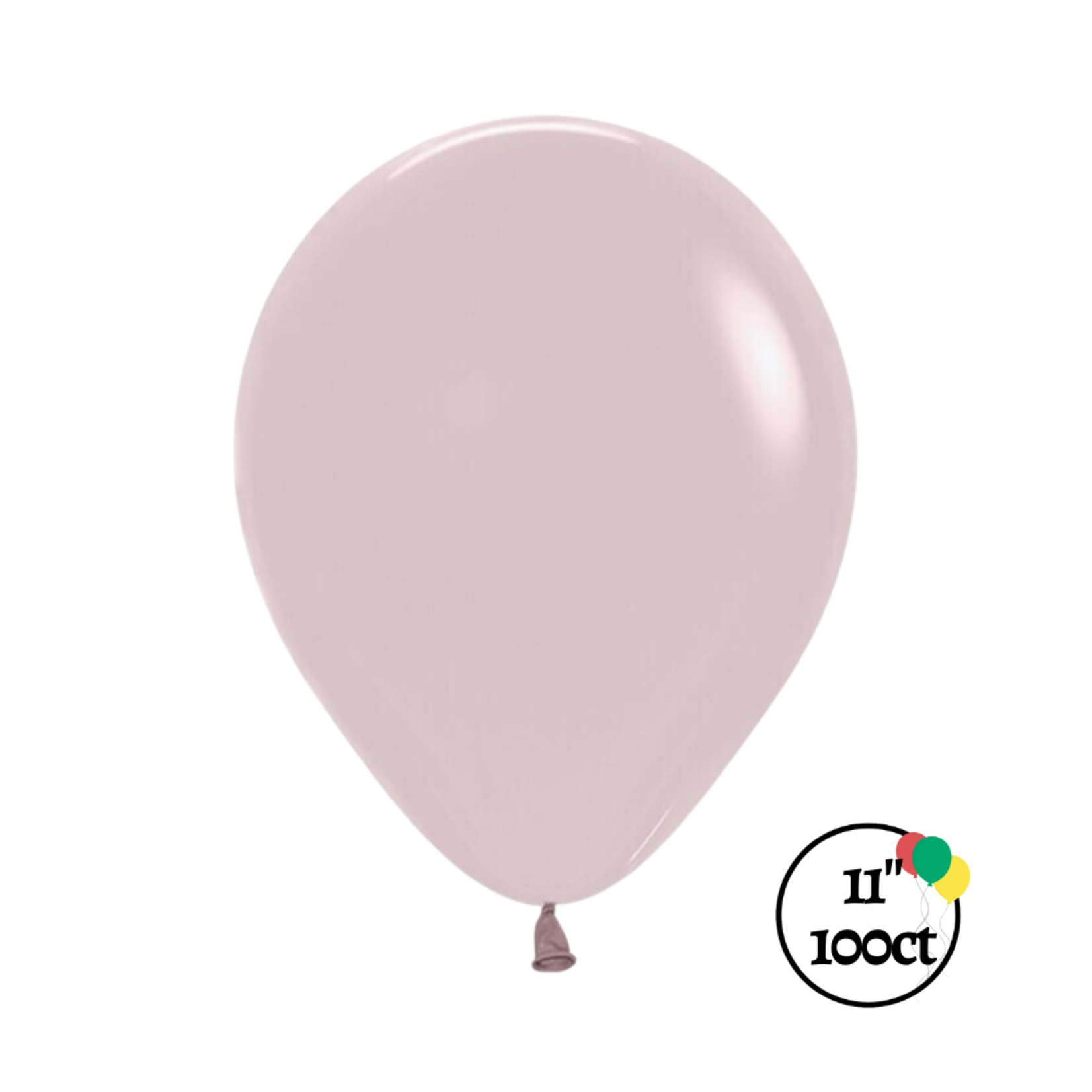 Sempertex Sempertex 11" Pastel Dusk Rose 100ct Balloon
