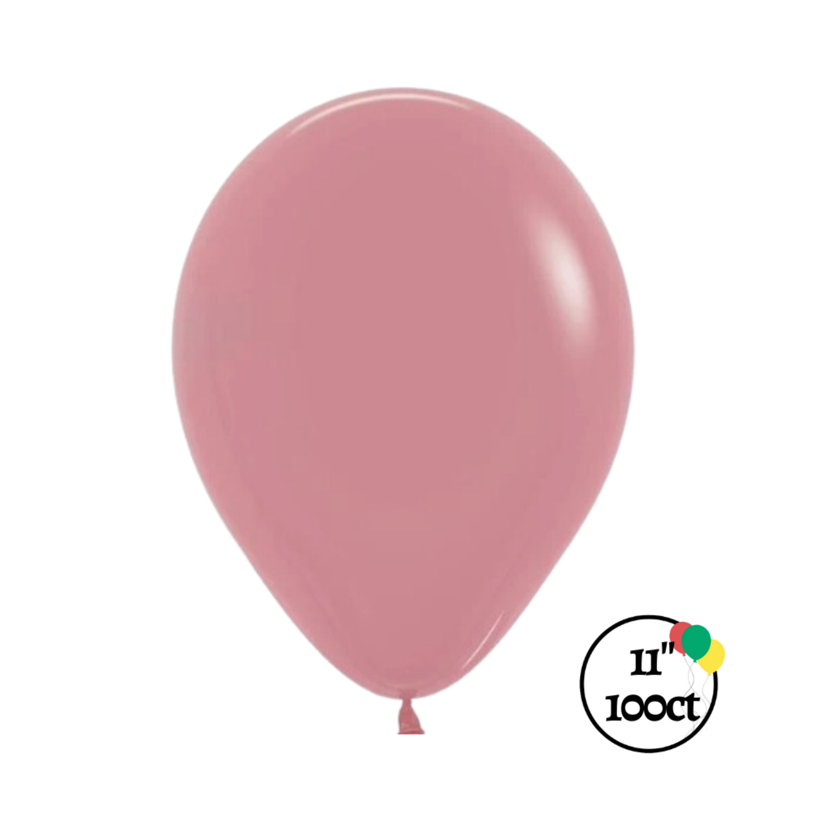 Sempertex Sempertex 11" Deluxe Rosewood Balloons 100ct