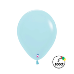 Sempertex Sempertex 5" Pastel Matte Blue 100ct Balloons