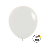 Sempertex Sempertex 18" Pastel Dusk Cream 25ct Balloons