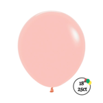 Sempertex Sempertex 18" Pastel Matte Melon 25ct Balloons