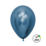 Sempertex Sempertex 11'' Reflex Blue 50ct Balloons