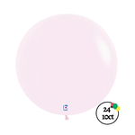 Sempertex Sempertex 24" Pastel Matte Pink 10ct Balloons