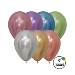 Betallatex Betallatex 5" Reflex Assortment 100ct Balloons