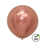 Betallatex betallatex 24'' Reflex Rose Gold 10ct Balloons