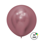 Betallatex Betallatex 24'' Reflex Pink 10ct Balloons
