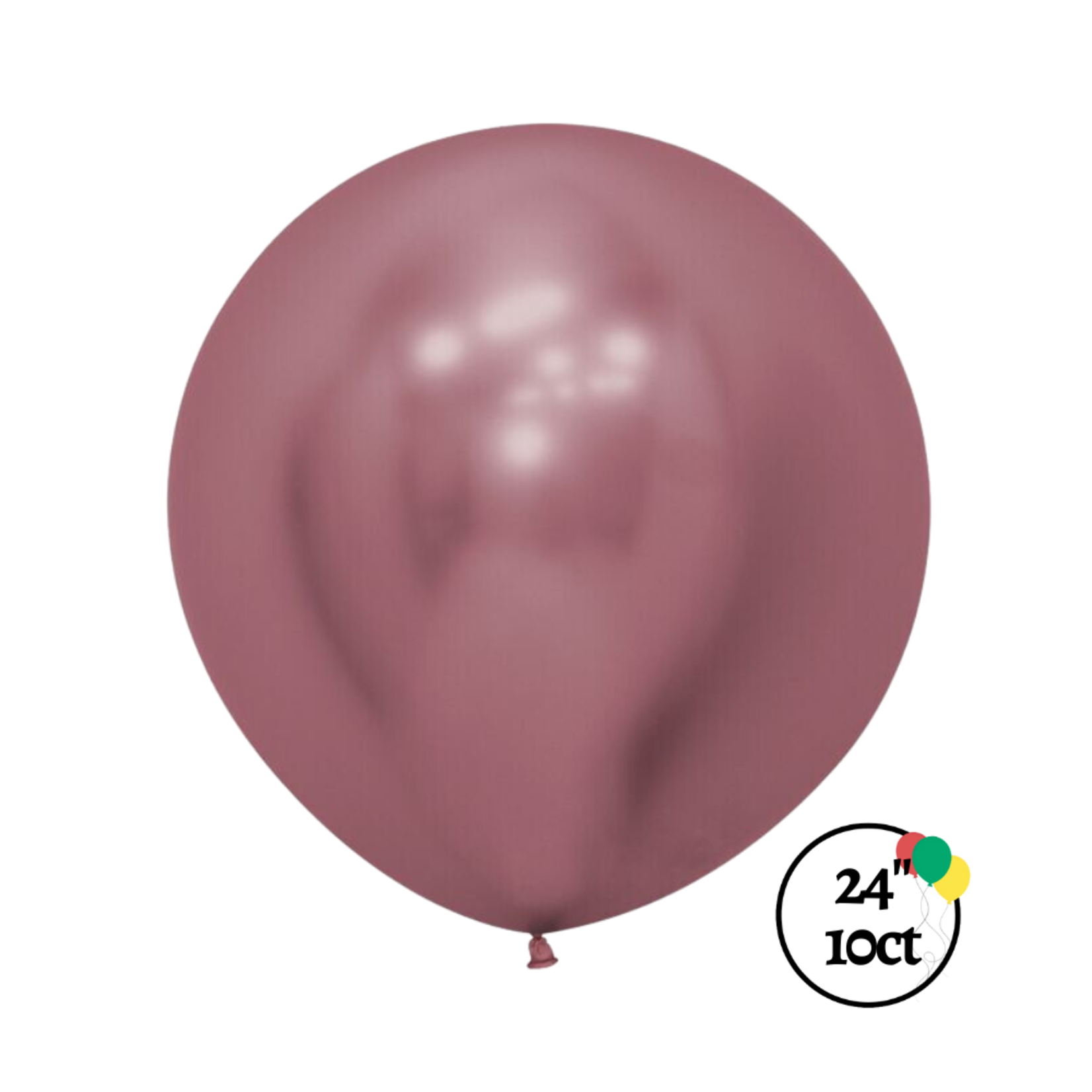 Betallatex Betallatex 24" Reflex Pink 10ct Balloons