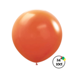 Sempertex Sempertex 24'' Deluxe Sunset Orange 10ct Balloons