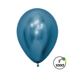 Sempertex Sempertex 5'' Reflex Blue 100ct Balloons