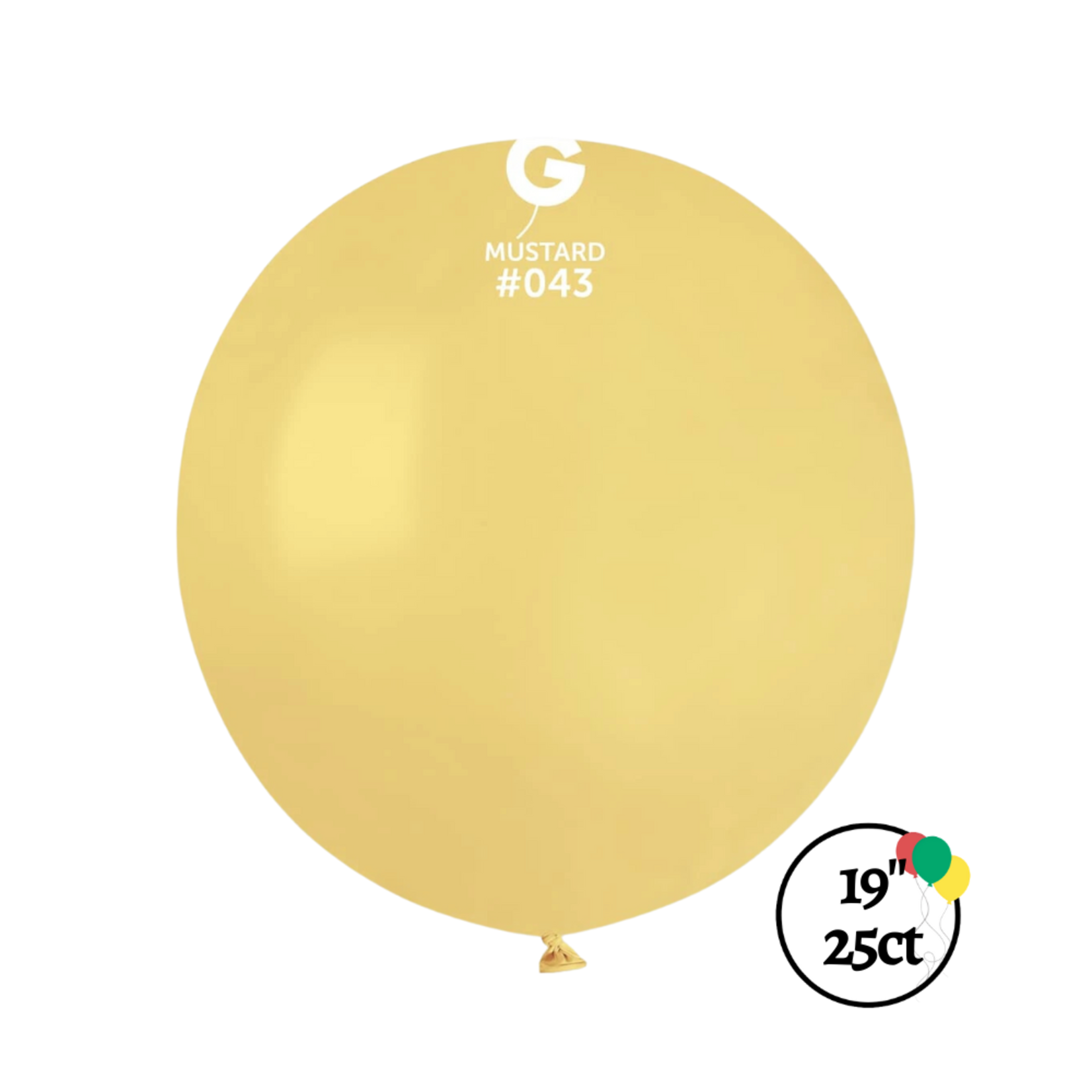 Gemar Gemar 19" Mustard Baby Yellow