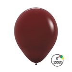 Sempertex Sempertex 5'' Deluxe Merlot 100ct Balloons