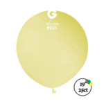 Gemar Gemar 19" Neon Yellow Balloons 25ct.