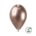 Gemar Gemar 13" Shiny Rose Gold 25ct Balloon