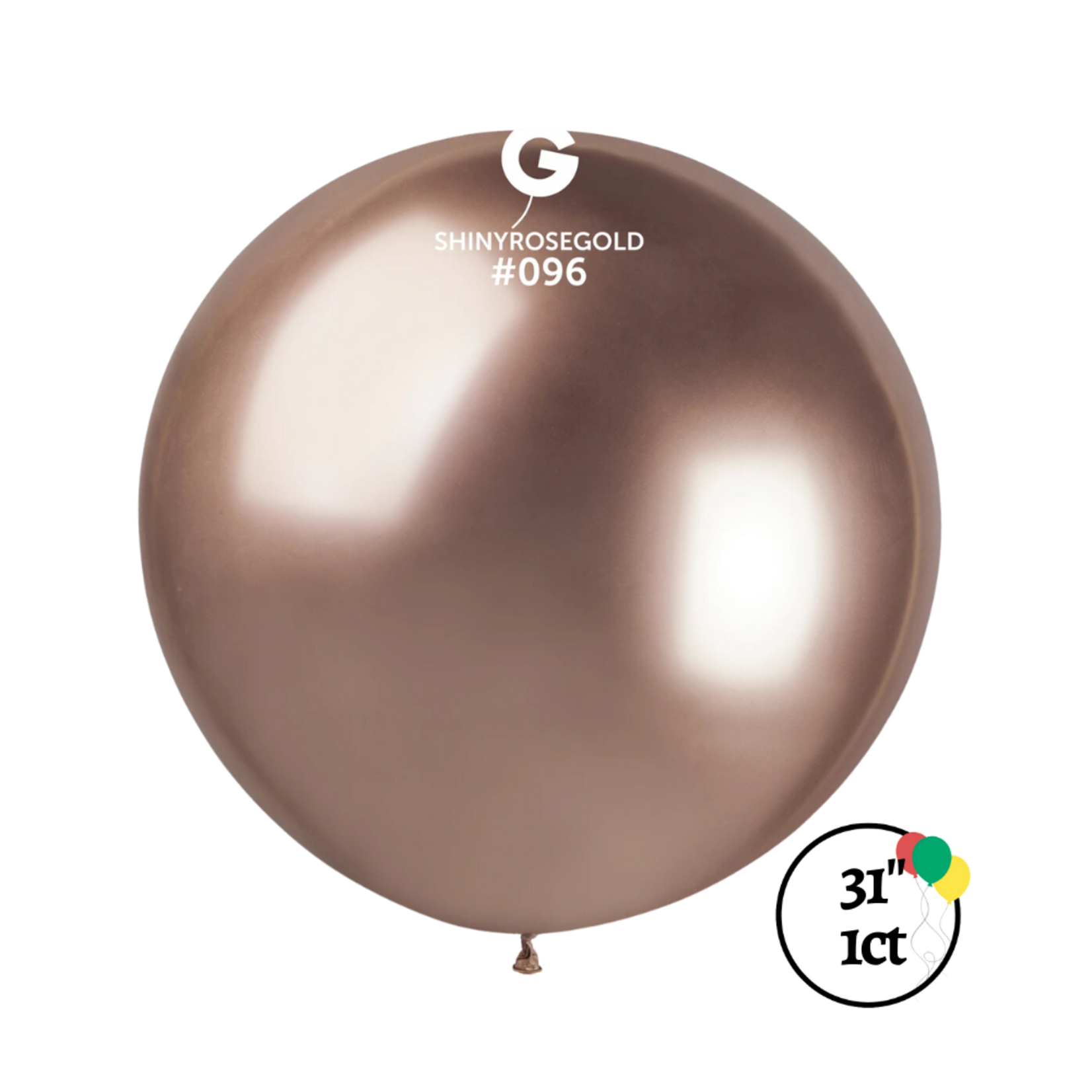 Gemar Gemar 31" Shiny Rose Gold Balloon