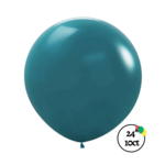Sempertex Sempertex 24'' Deluxe Deep Teal 10ct Balloons