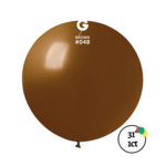 Gemar Gemar 31" Brown Latex Balloon