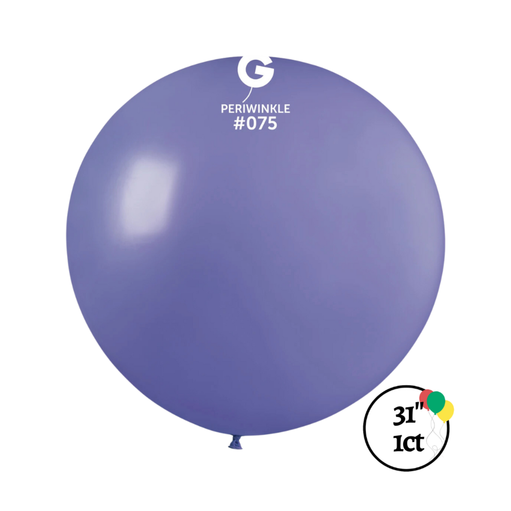 Gemar Gemar 31" Periwinkle Balloon