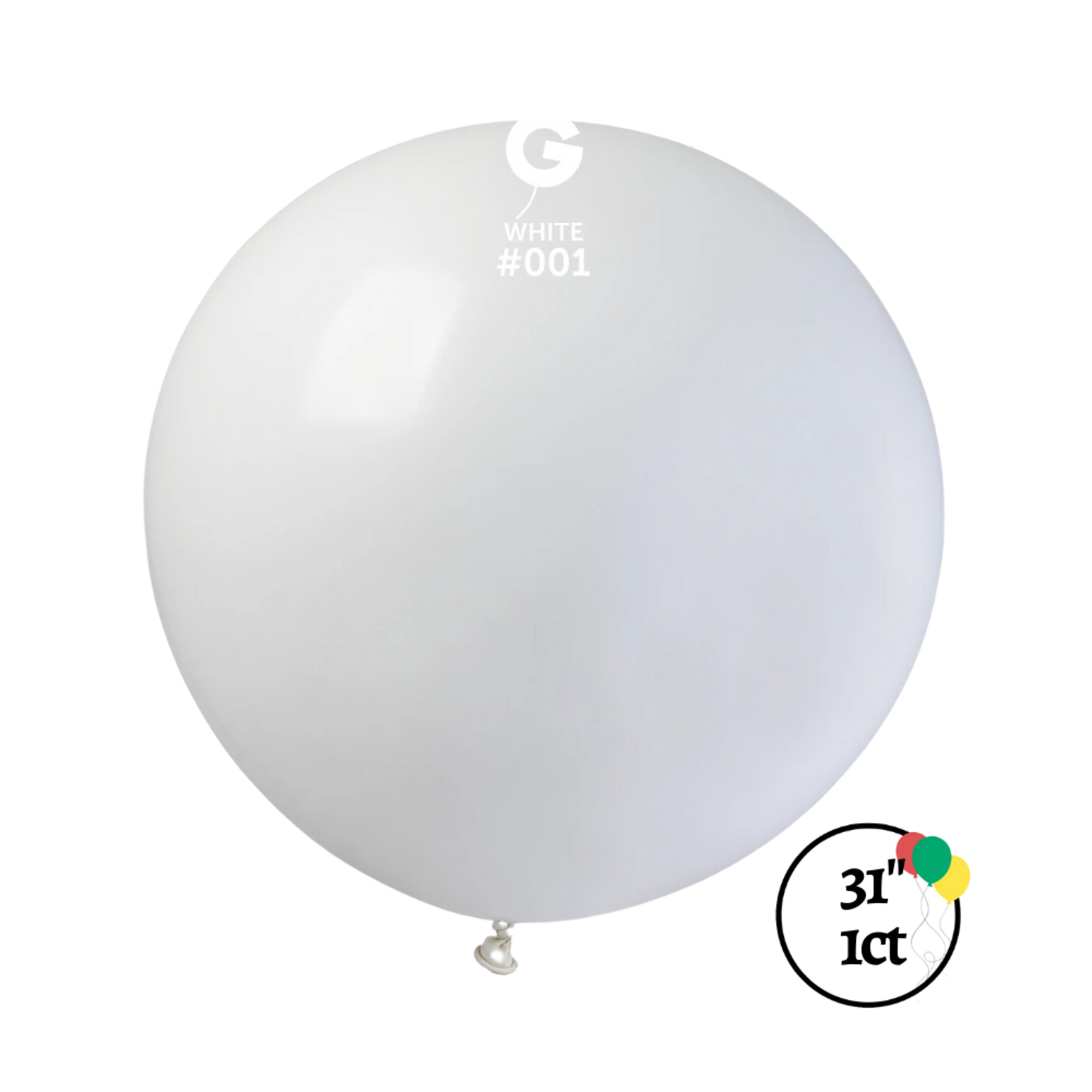 Gemar Gemar 31" White Balloon
