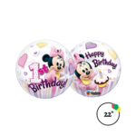 Qualatex 22" Minnie Mouse 1st Birthday Balloon