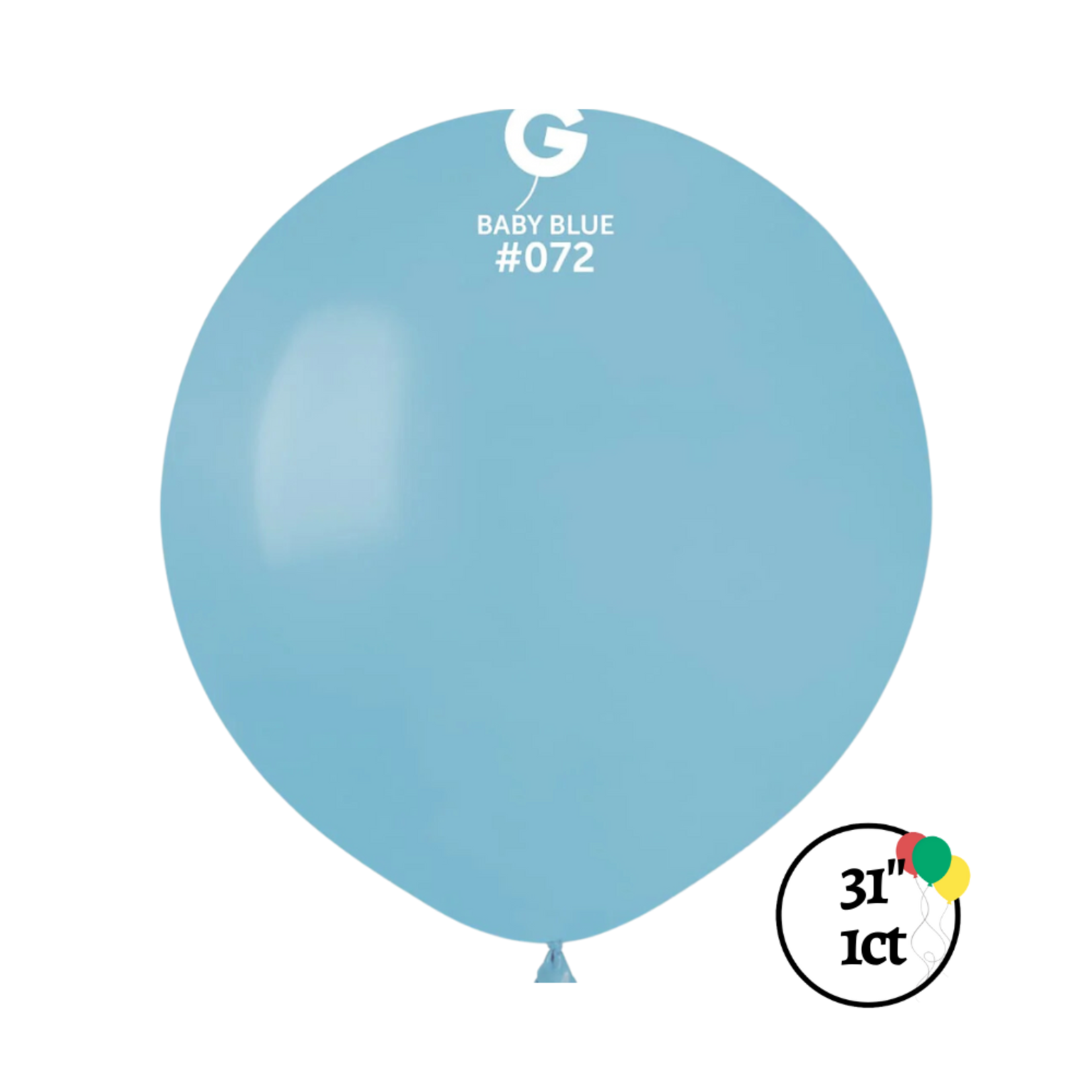 Gemar Gemar 31" Baby Blue Balloon