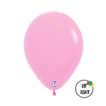 Sempertex Sempertex 18" Fashion Bubblegum Pink 25ct Balloons