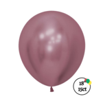Sempertex Sempertex 18'' Reflex Pink 15ct Balloons