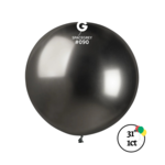 Gemar Gemar 31" Shiny Space Gray Balloon