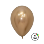 Sempertex Sempertex 11'' Reflex Gold 50ct Balloons