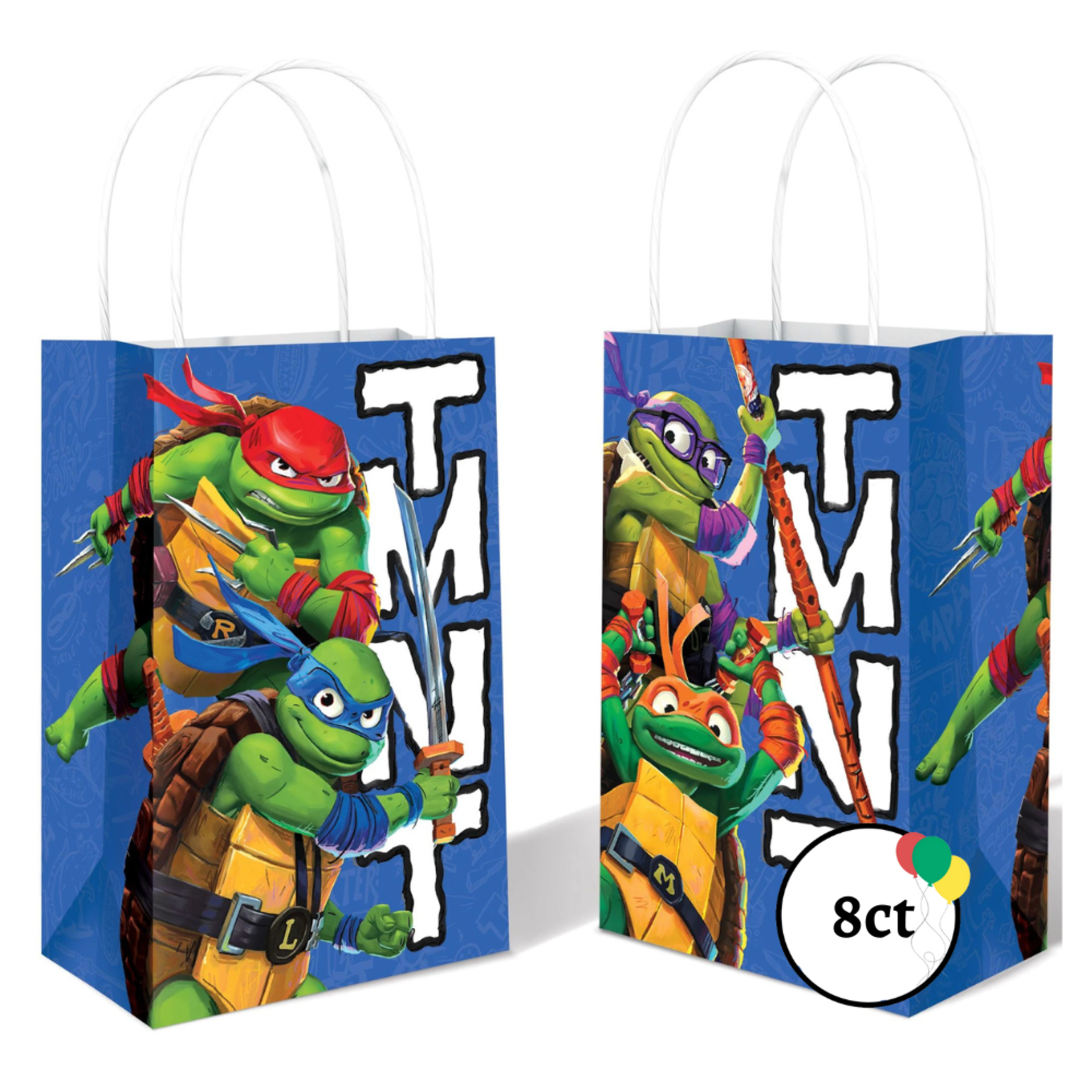 TMNT Kraft Bags