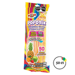 Las Delicias Popotix Frutal 50ct